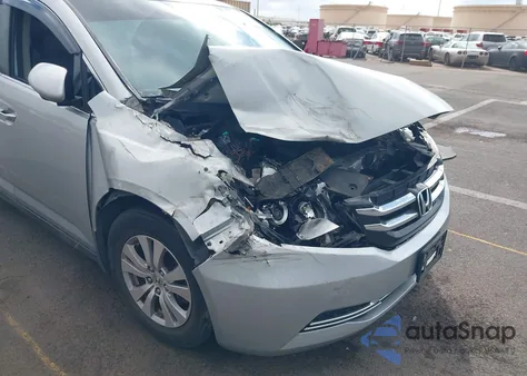 2015 Honda Odyssey Ex из США, поврежденный, VIN 5FNRL5H41FB014485